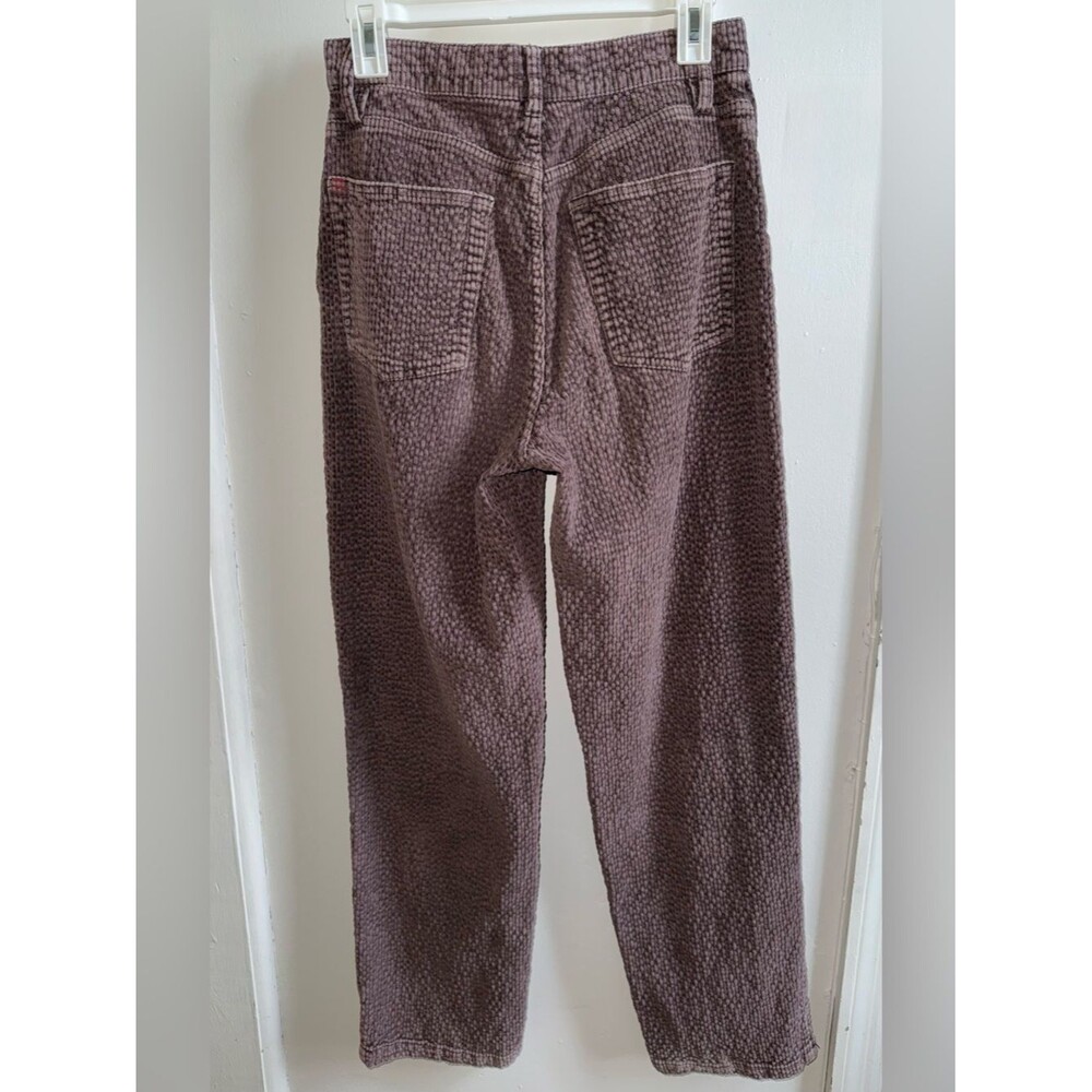 BDG Urban Outfitters High Rise Baggy Textured Popcorn Pants 28 - Picture 7 of 13